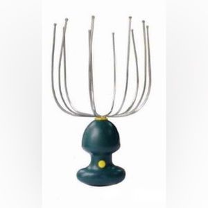 Spider Massager for Head and Joints Portable Stainless Steel Electric Vibration